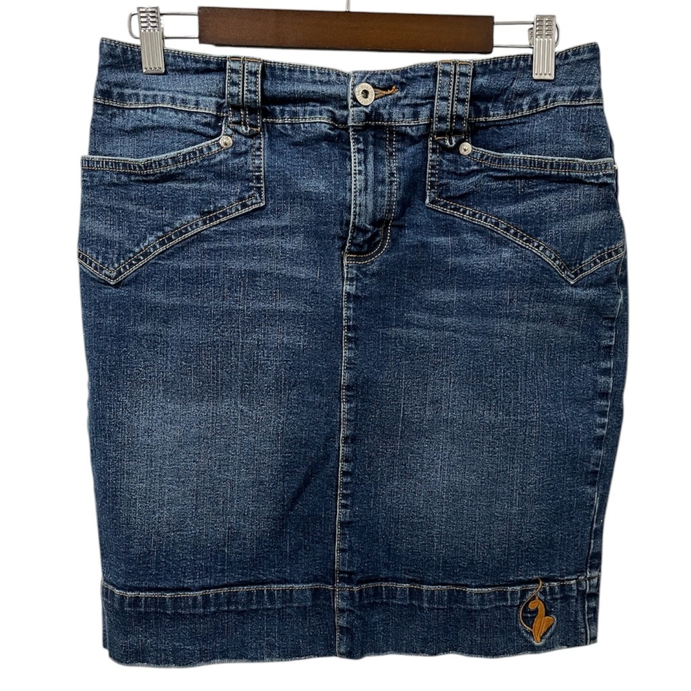 Y2K BABY PHAT DENIM SKIRT